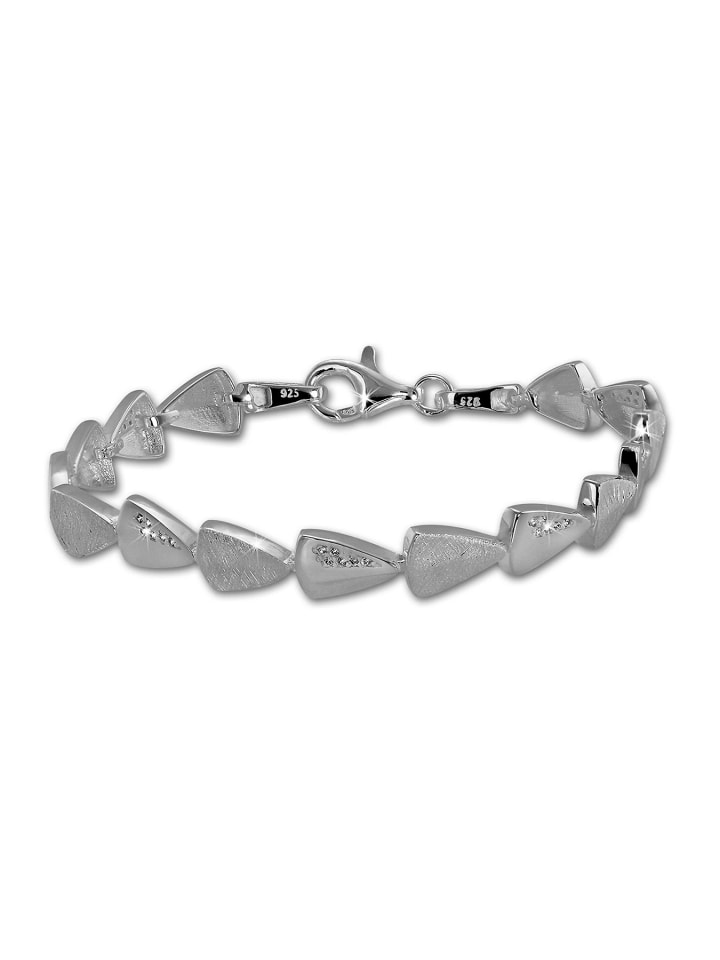 925 Sterling Silber Damen SilberDream Armbänder Dreieck ca. 18,7cm