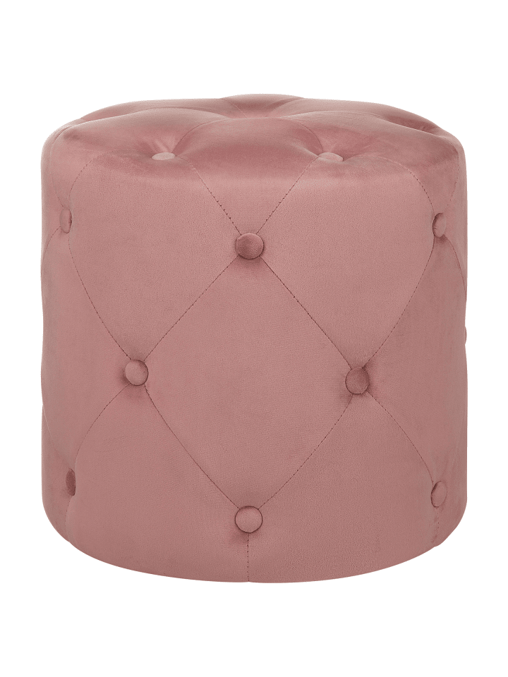 Pouf COROLLA in Rosa - (W) 40 x (H) 40 x (L) 40 cm