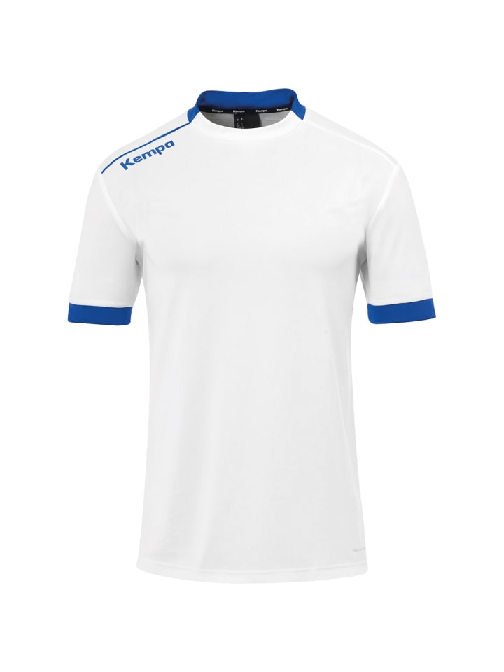 Shirt PLAYER TRIKOT Kids in weiß/royal
