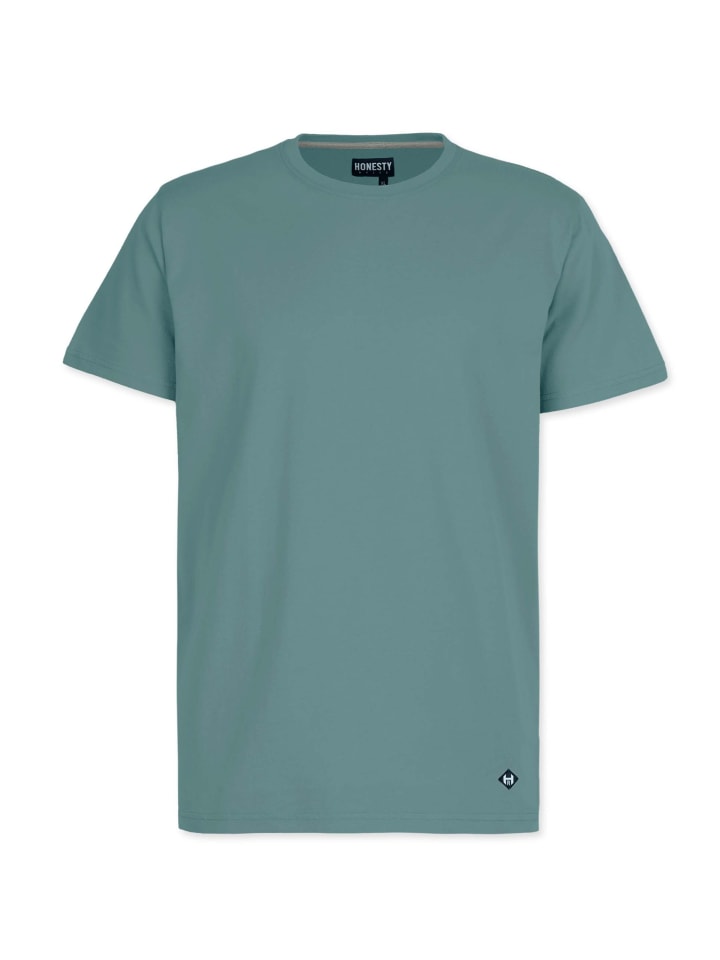 T-Shirt " Basic " in sage