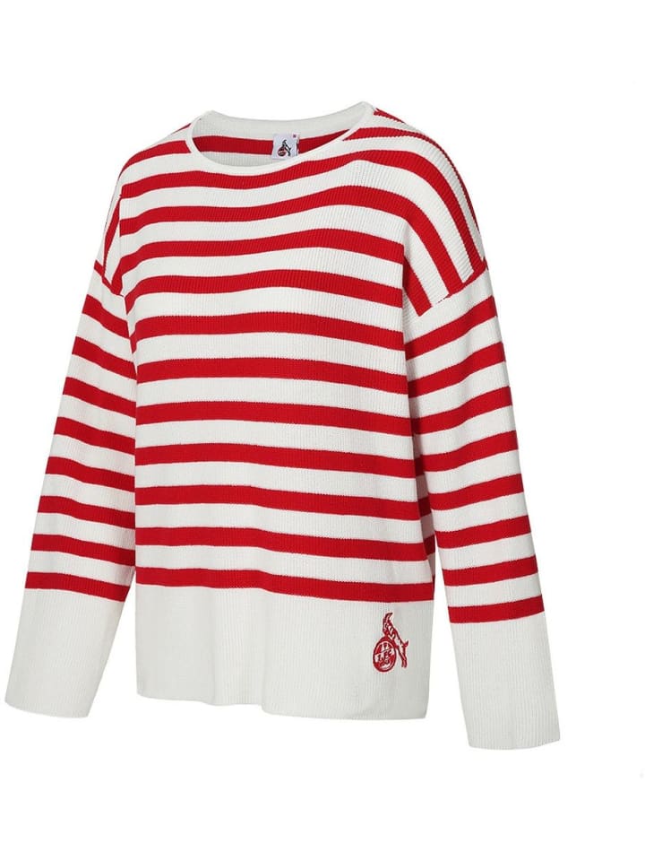 Hoodie "Strickpulli Ringelnatzstraße" in Multicolor