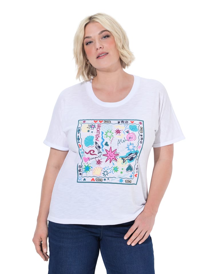 Shirt in schneeweiß