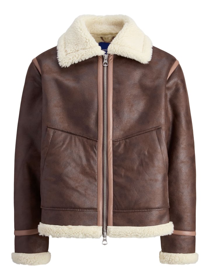 Fliegerjacke in Chocolate Torte