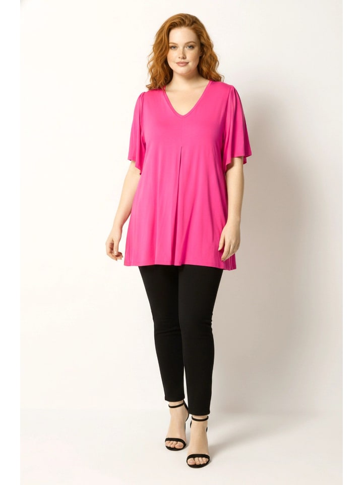 Blouse in Fuchsia
