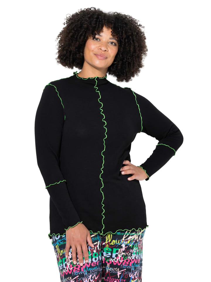 Shirt in schwarz
