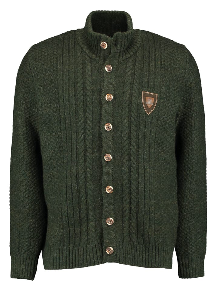 Strickjacke Fenari in oliv