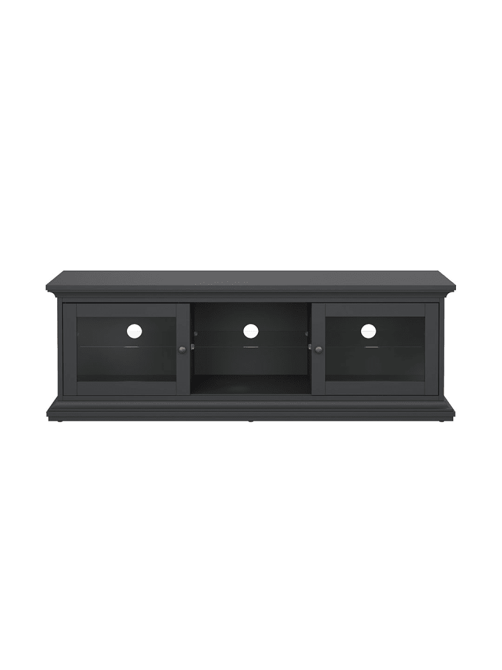 Tv-Tisch Venedig Dunkelgrau 150 x 42 cm