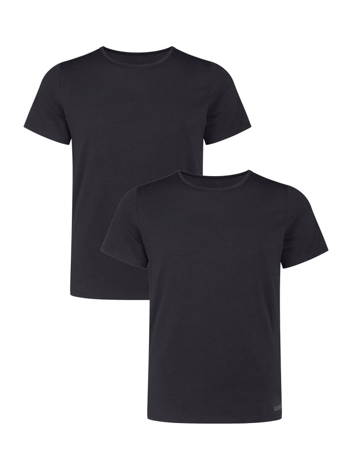 T-Shirt EVER Ease O-Neck in Black