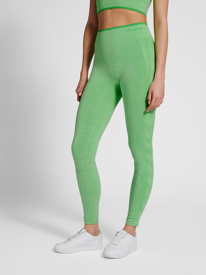 Leggings Hmlmt Una Damen in SUMMER GREEN MELANGE
