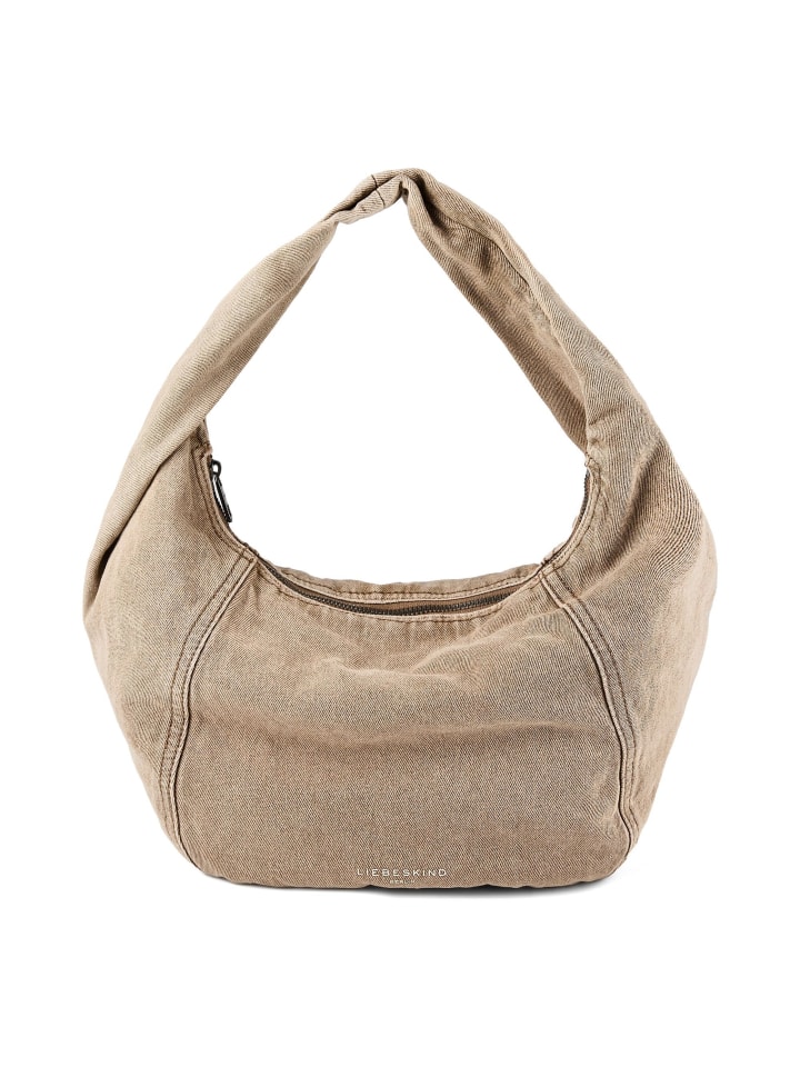 Farrah Schultertasche 45 cm beige