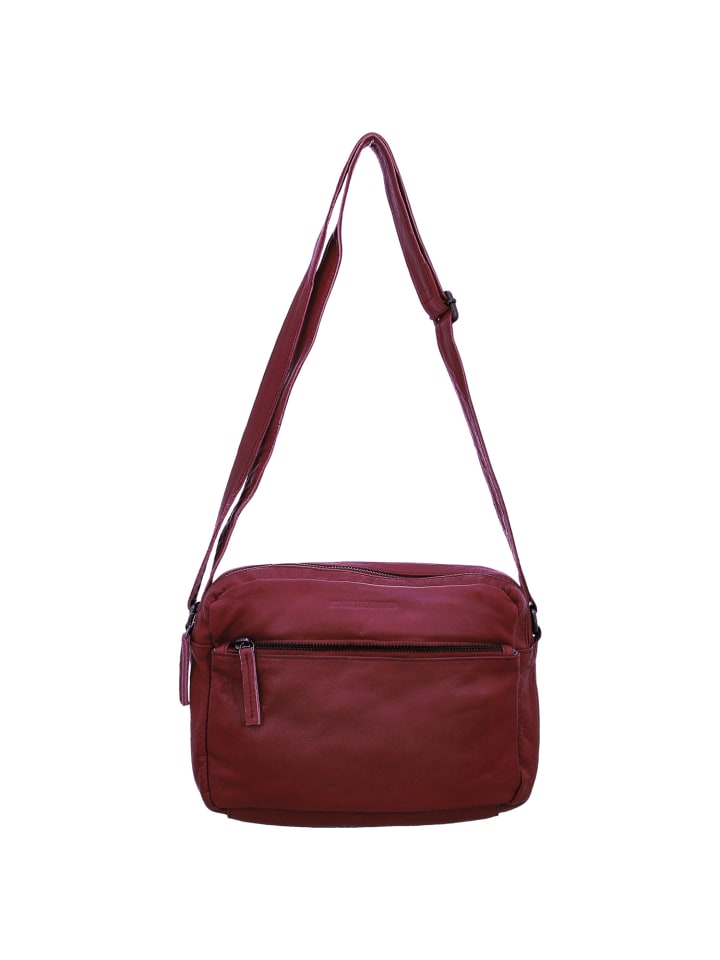 Handtasche in bordeaux