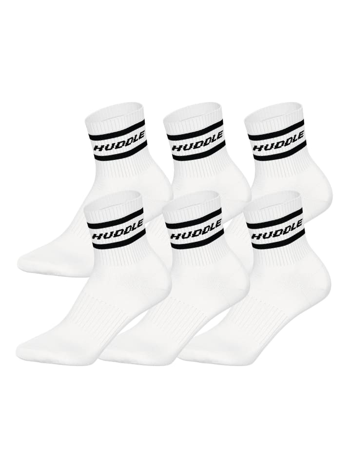 Socken 6er Pack in Weiß