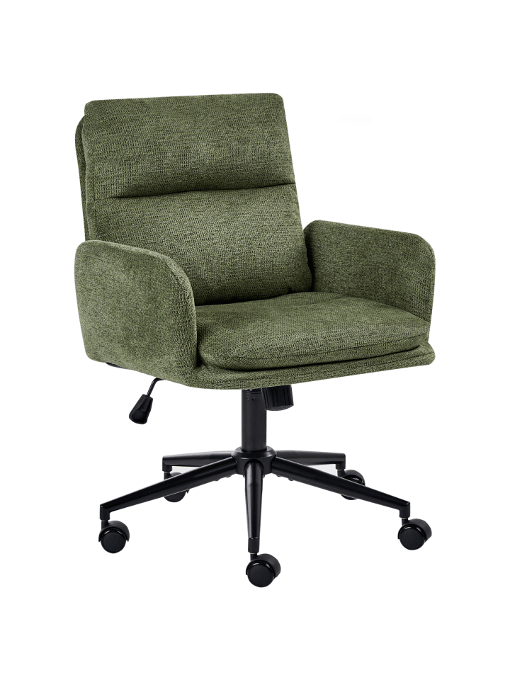 Bürostuhl CONSTANTIA in Grün/Schwarz - (W) 58 x (H) 86 x (L) 58 cm