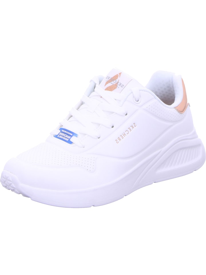 Sneaker Uno Lite - SHIMMER ALONG in white
