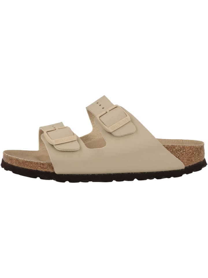 Sandale Arizona Birko-Flor schmal in beige