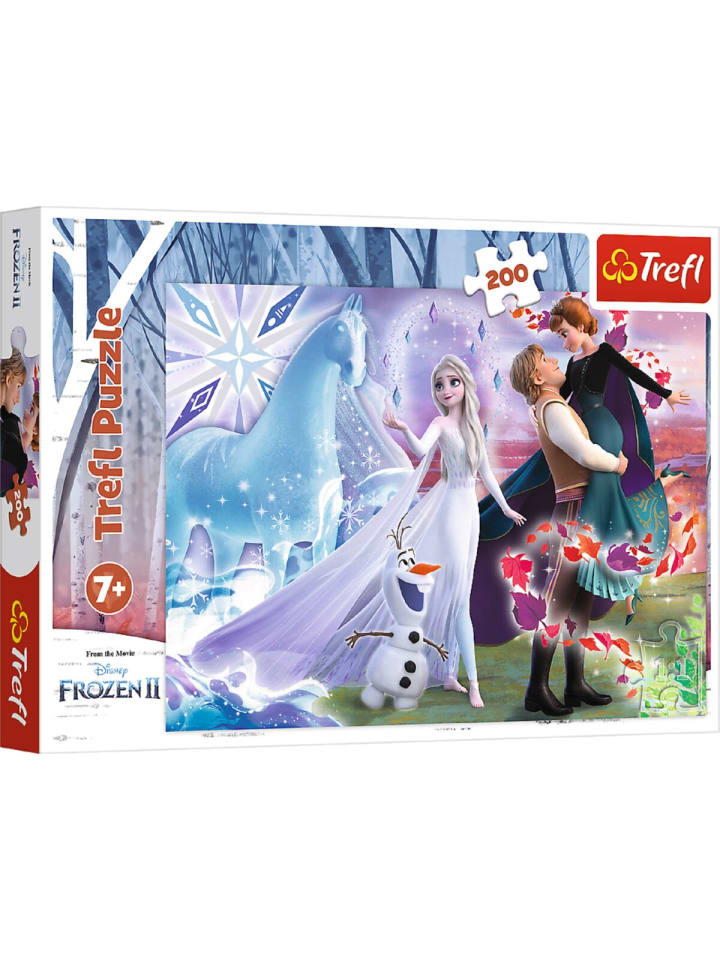 Frozen Magic Sister's World Puzzle 200 Teile Für kreative Momente in mehrfarbig