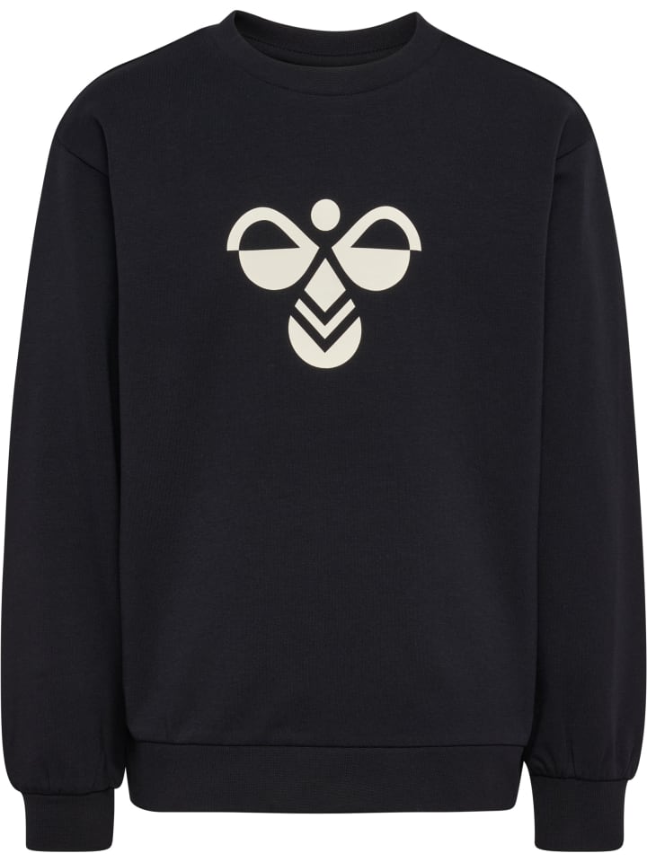 Sweatshirt Hmljr Reg Kinder in BLACK