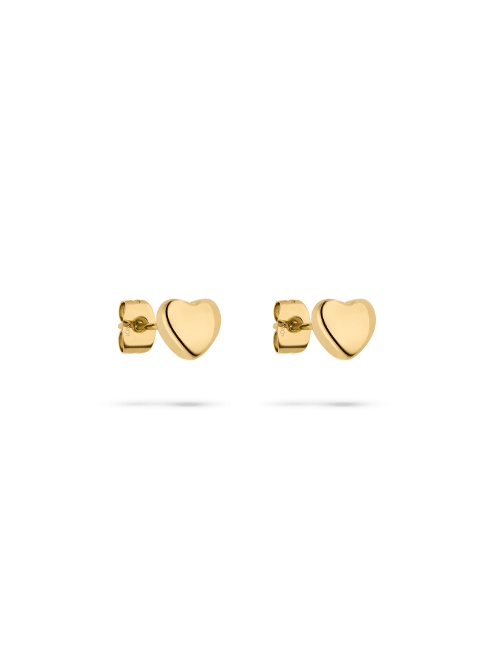 Ohrstecker Tiny Hearts in gold