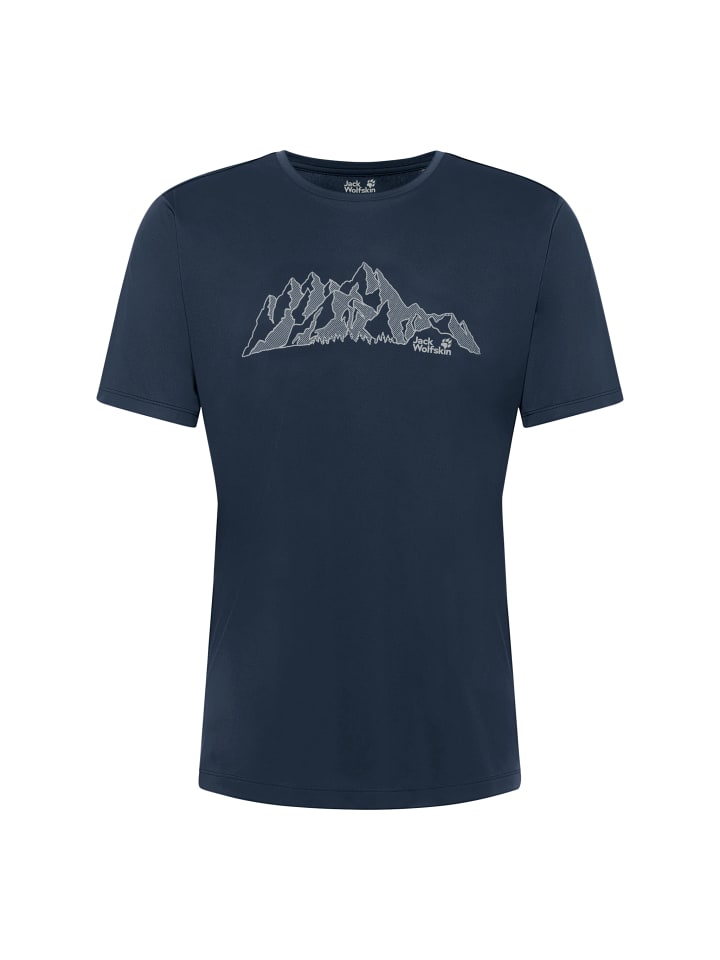 Peak Graphic T M in Dunkelblau