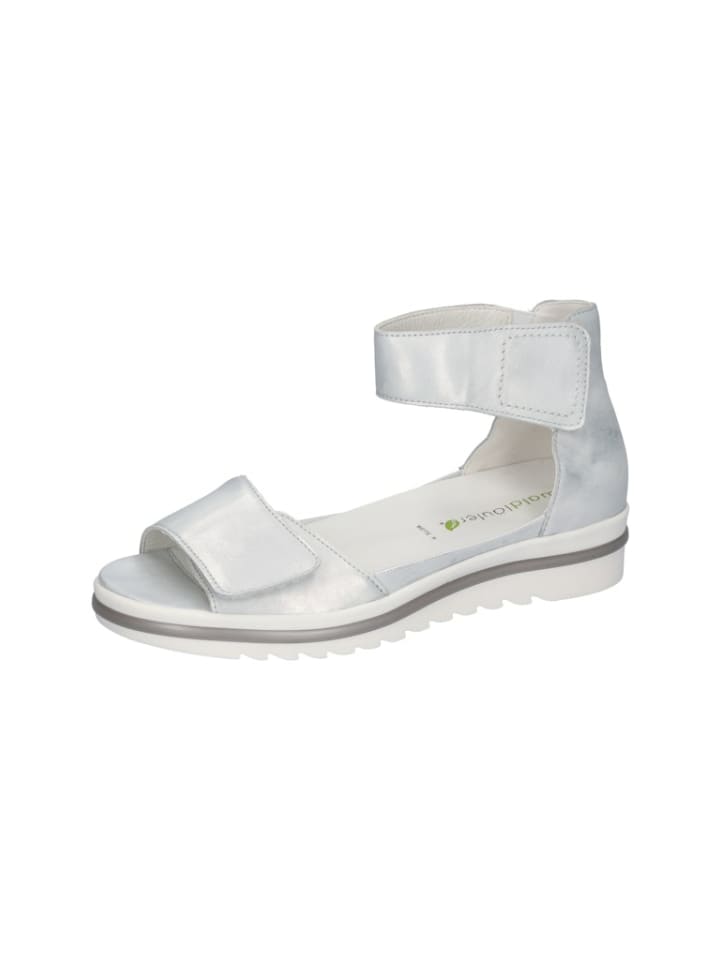 Komfort Sandalen für Damen in silber