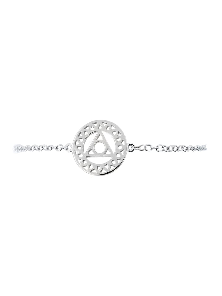 Armband "Hals-Chakra 18-19 cm" in Silber
