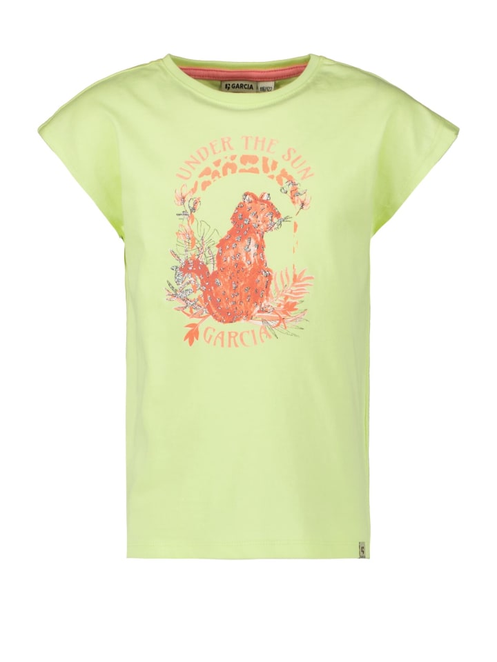 T-Shirt in summer lime