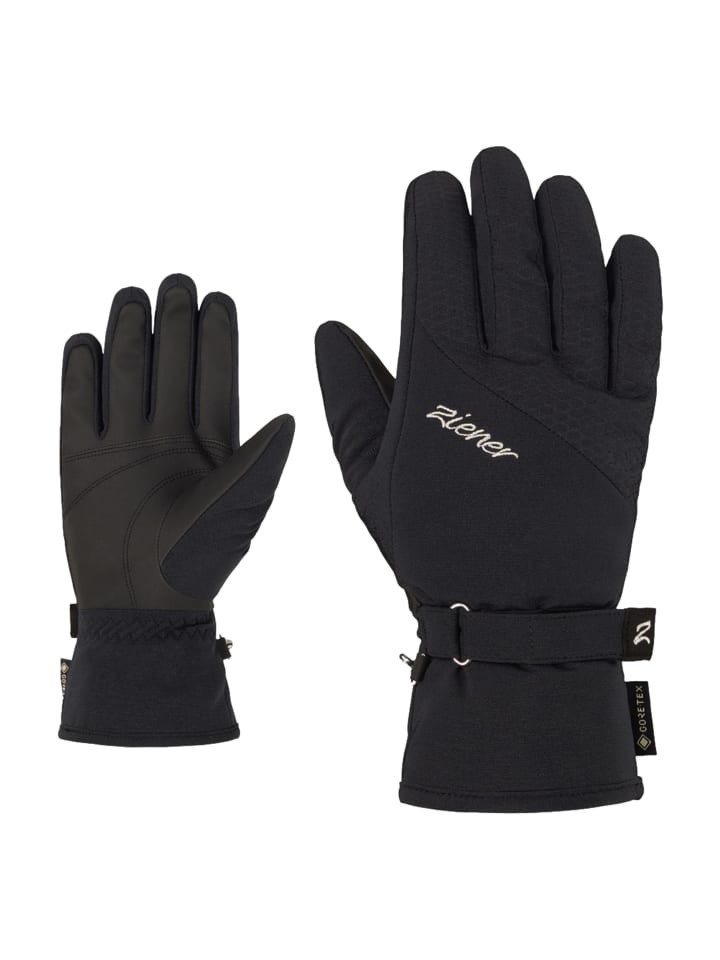 Fingerhandschuhe 'KLAIRE-Z GTX + GORE PLUS WARM' in schwarz