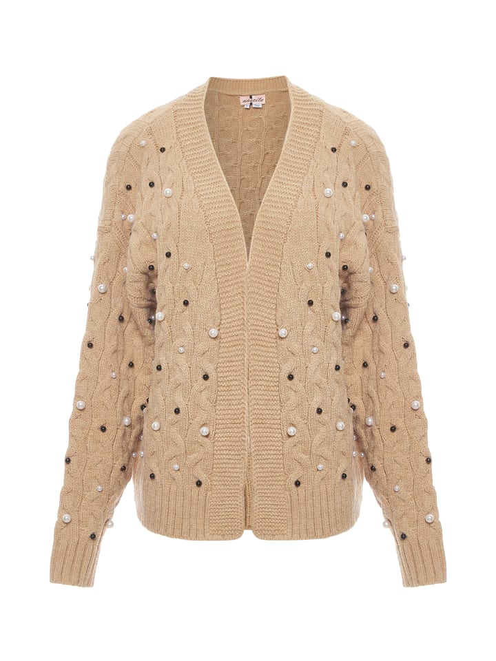 Damen Strickjacke in BEIGE