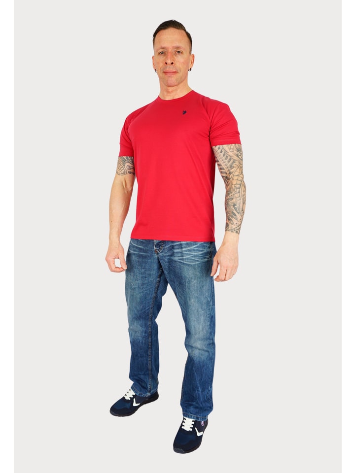 T-Shirt in blau