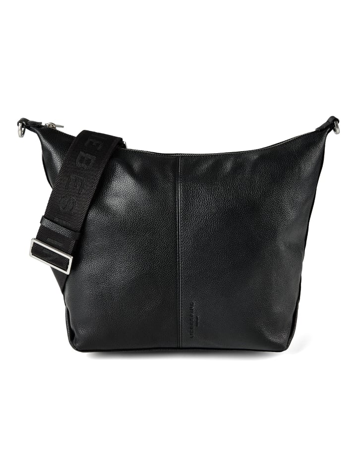 Paris Umhängetasche M Leder 40 cm black