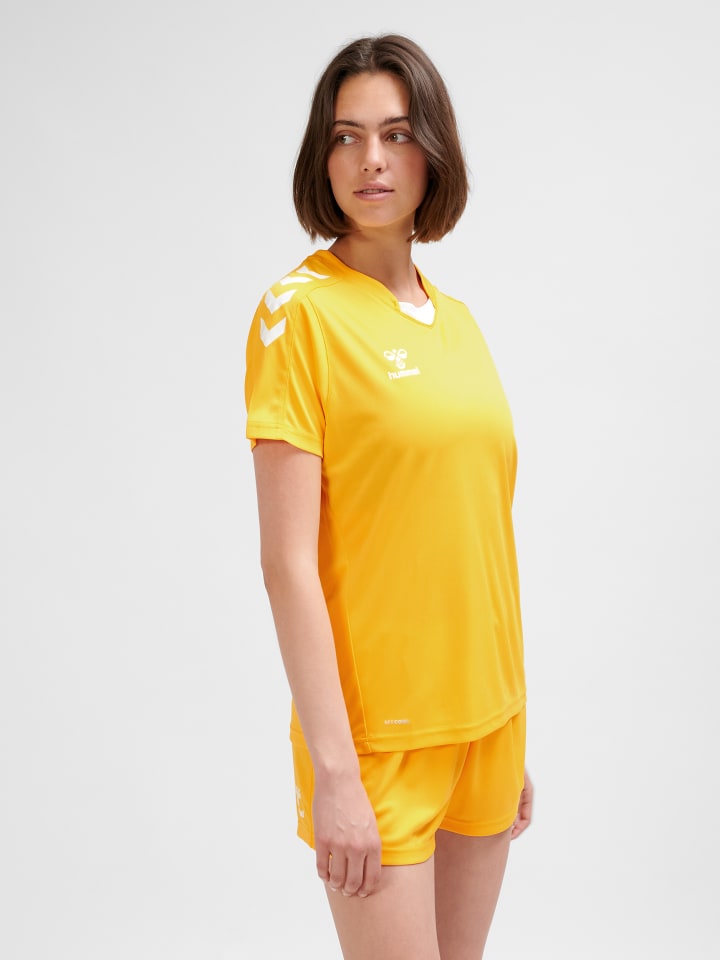 T-Shirt Hmlcore Damen in SPORTS YELLOW