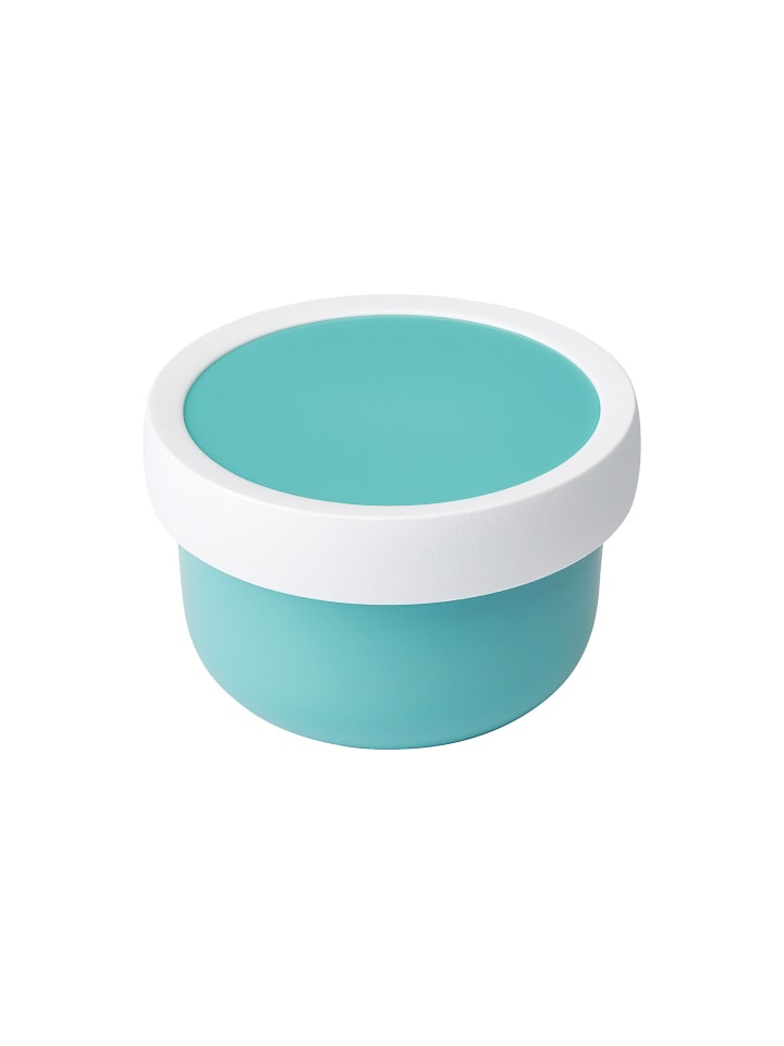 Fruchtbox mit Gabel Campus in Türkis 300 ml