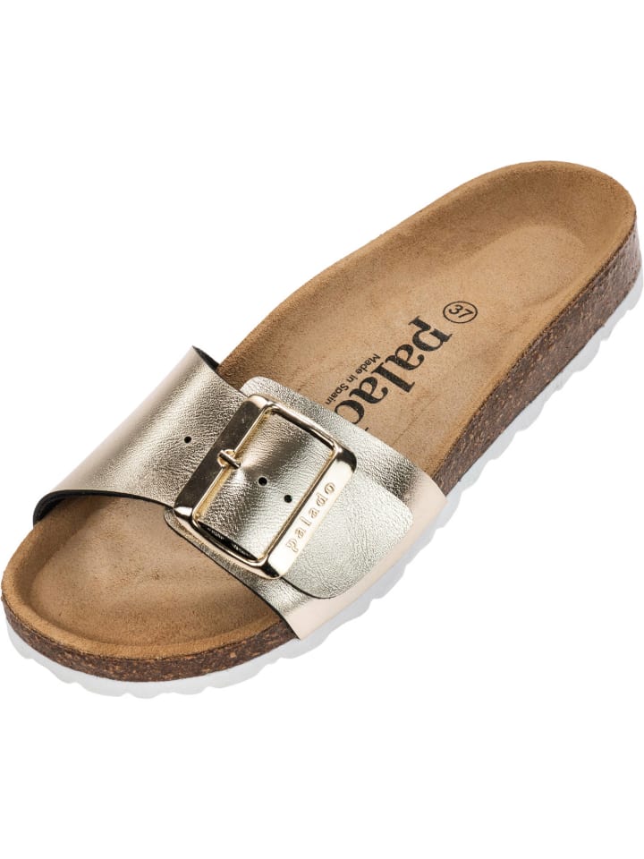 Pantoletten Malta EGS Metallic in Gold