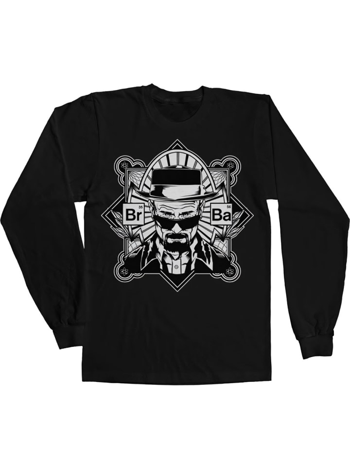 Longsleeve in Schwarz