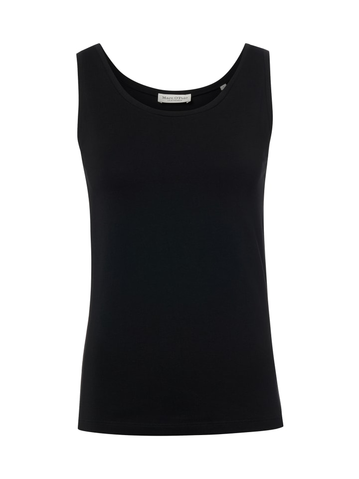 Top in schwarz