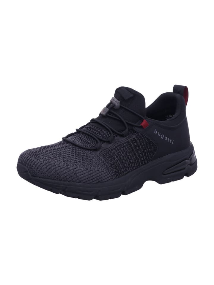 Schnürschuhe in schwarz