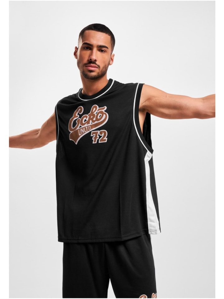 T-Shirt "Tanktop BBall" in Schwarz