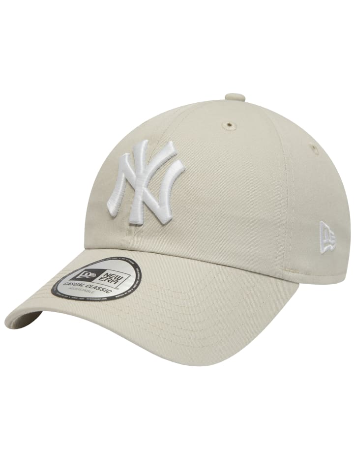 New Era 9TWENTY League Essentials New York Yankees Cap in Beige