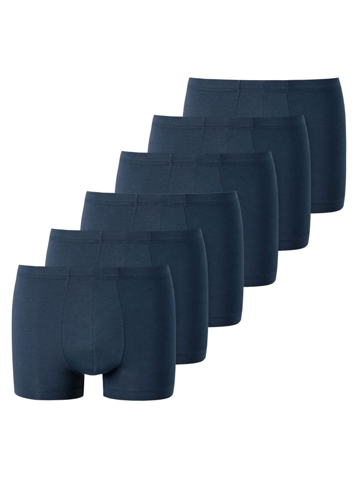 Boxershort 6er Pack in Dunkelblau