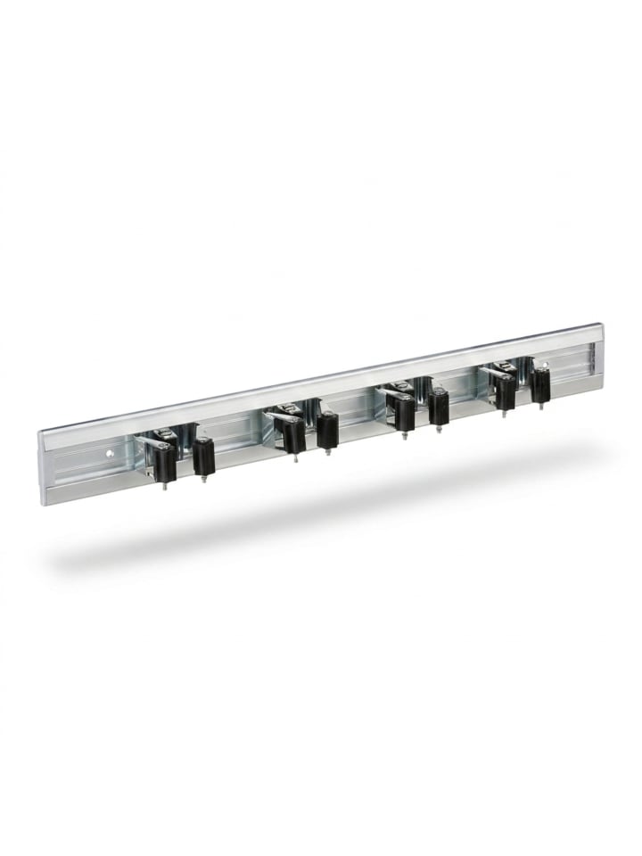 10x Gerätehalter in Silber