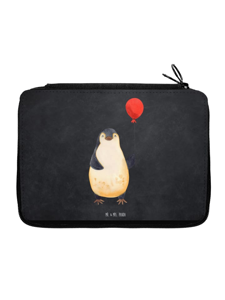 Federtasche Pinguin Luftballon ohne Spruch in Kreidetafel