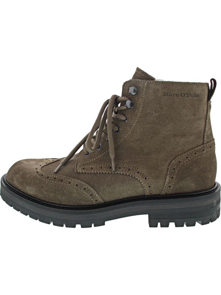 Marc O’Polo Schnürstiefel Beige