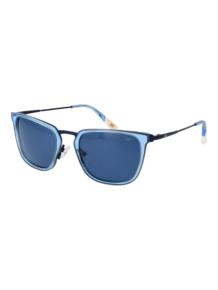 Männer Sonnenbrille Quadratisch Blau