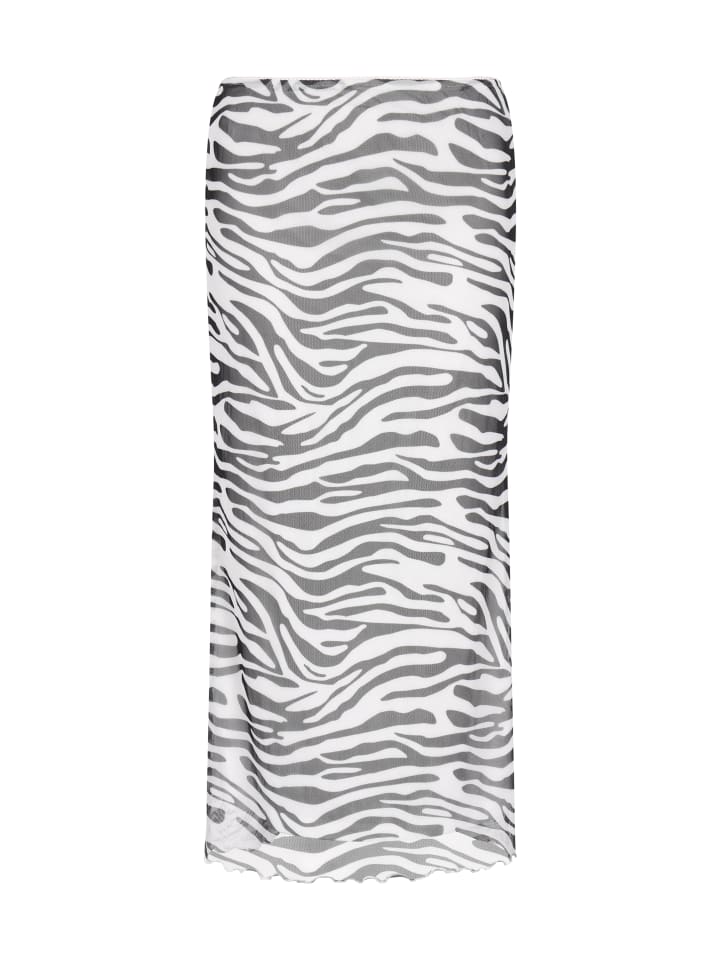 Women Skirt in white black