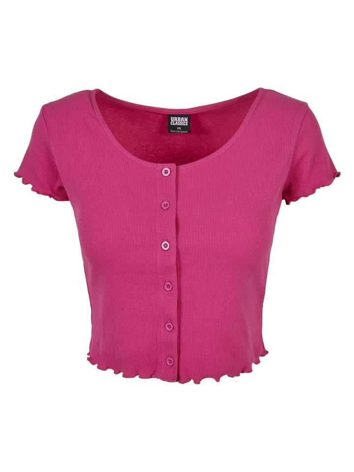Cropped Tee in brightviolet