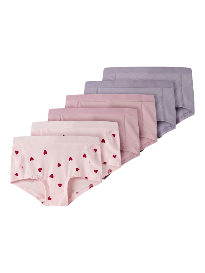 6er Pack Hipster Unterhosen Nkfhipster in ballerina