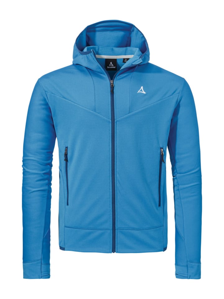 Fleecejacke "Fleece Hoody Style Blaueis MNS" in shift blue