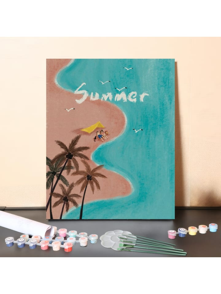DIY Malen nach Zahlen Set-"Sommertraum"