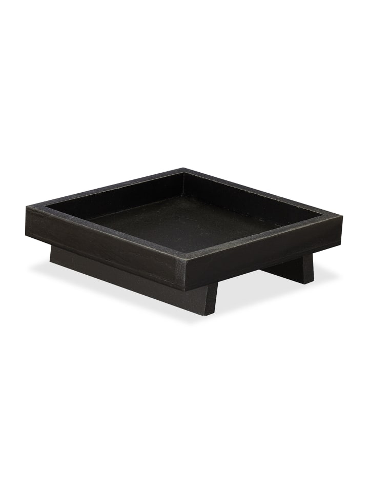 4x Zen Garten in Schwarz