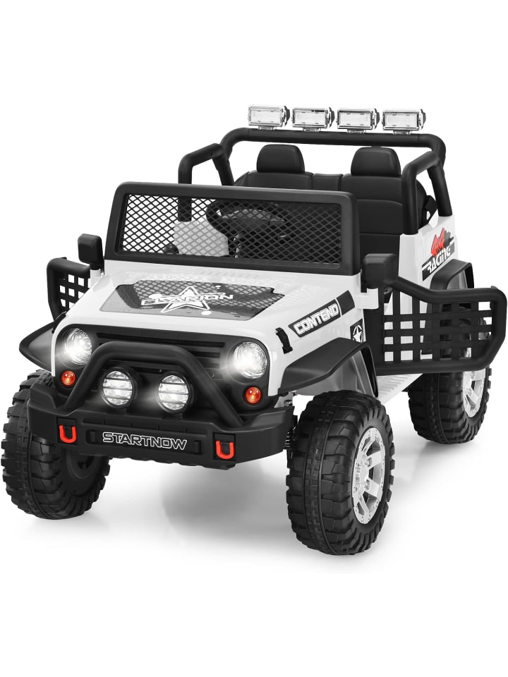 Elektroauto Kinder 12V ab 3 Jahren in Weiß